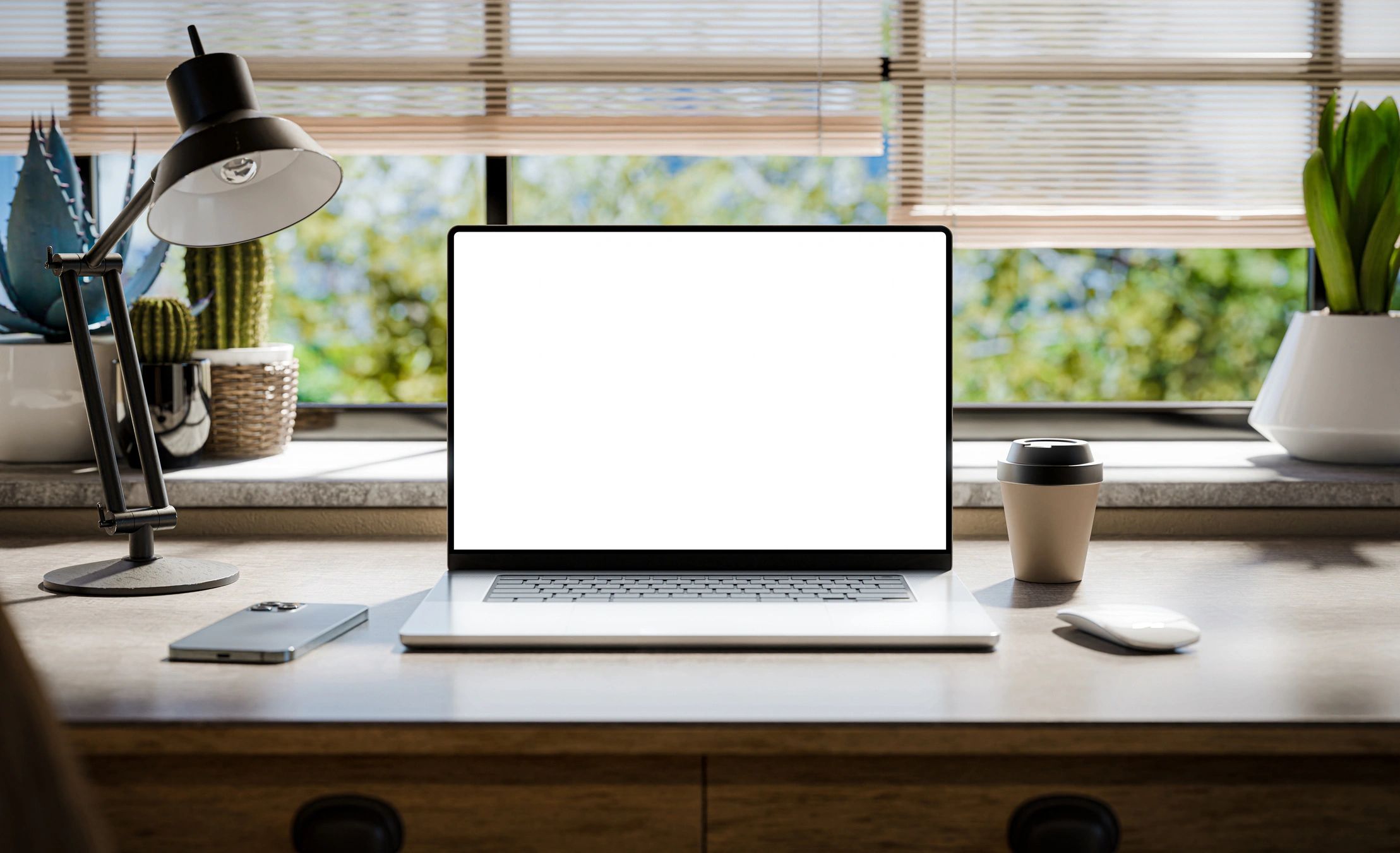 digital art workspace computer
