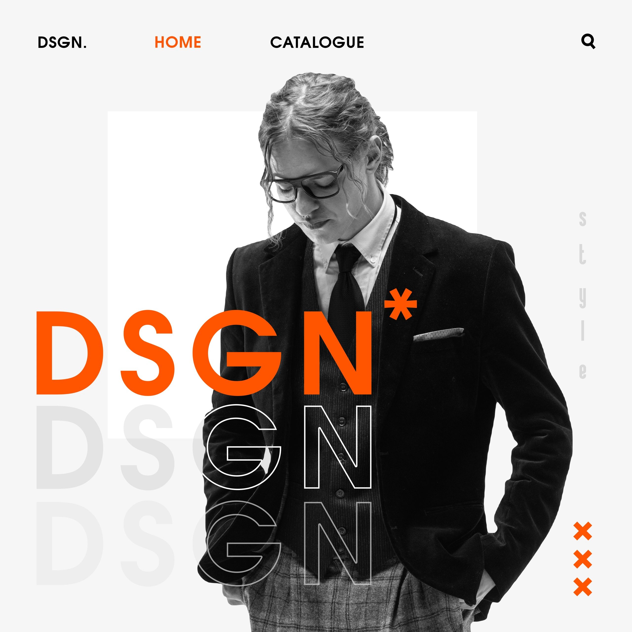 graphic design portfolio showcase modern